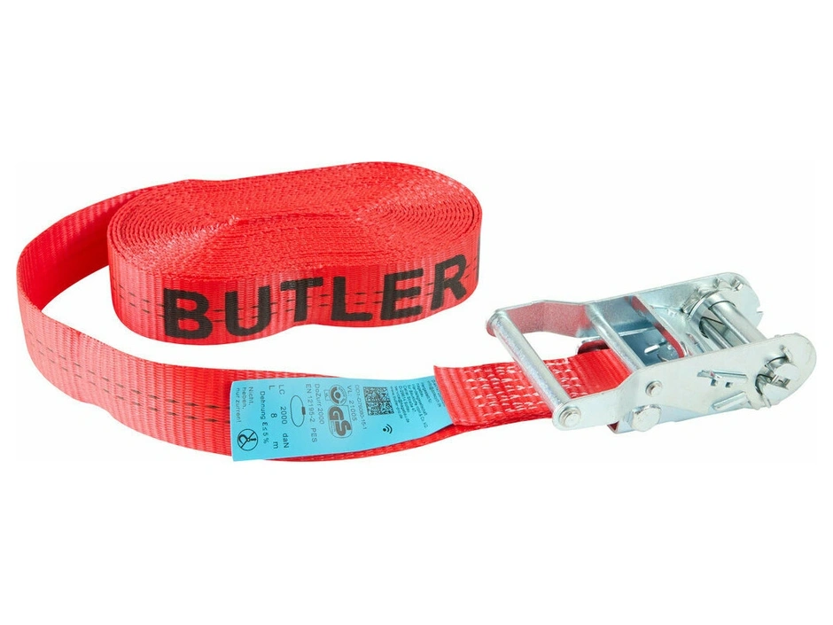 BUTLER PRO Zurrgurt mit Druckratsche 1000 daN 8000 | bolay Online-Shop