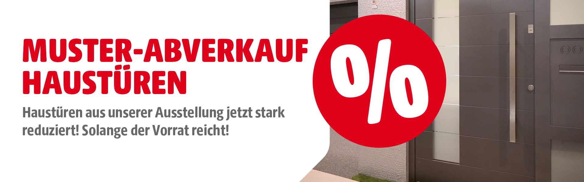 Haustüren Abverkauf